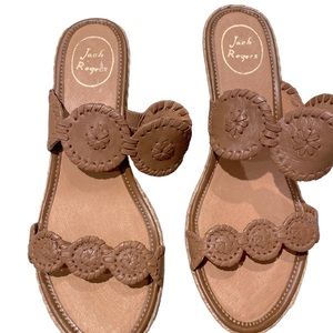 Jack Rogers wedge sandles